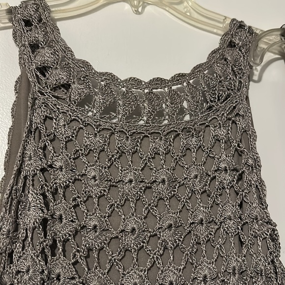 Silver dress and white and black striped - Picture 3 of 6